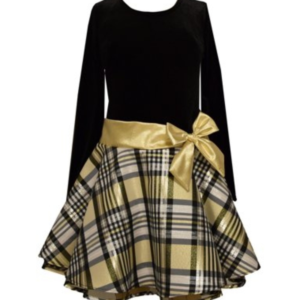 Black Golden Dress
